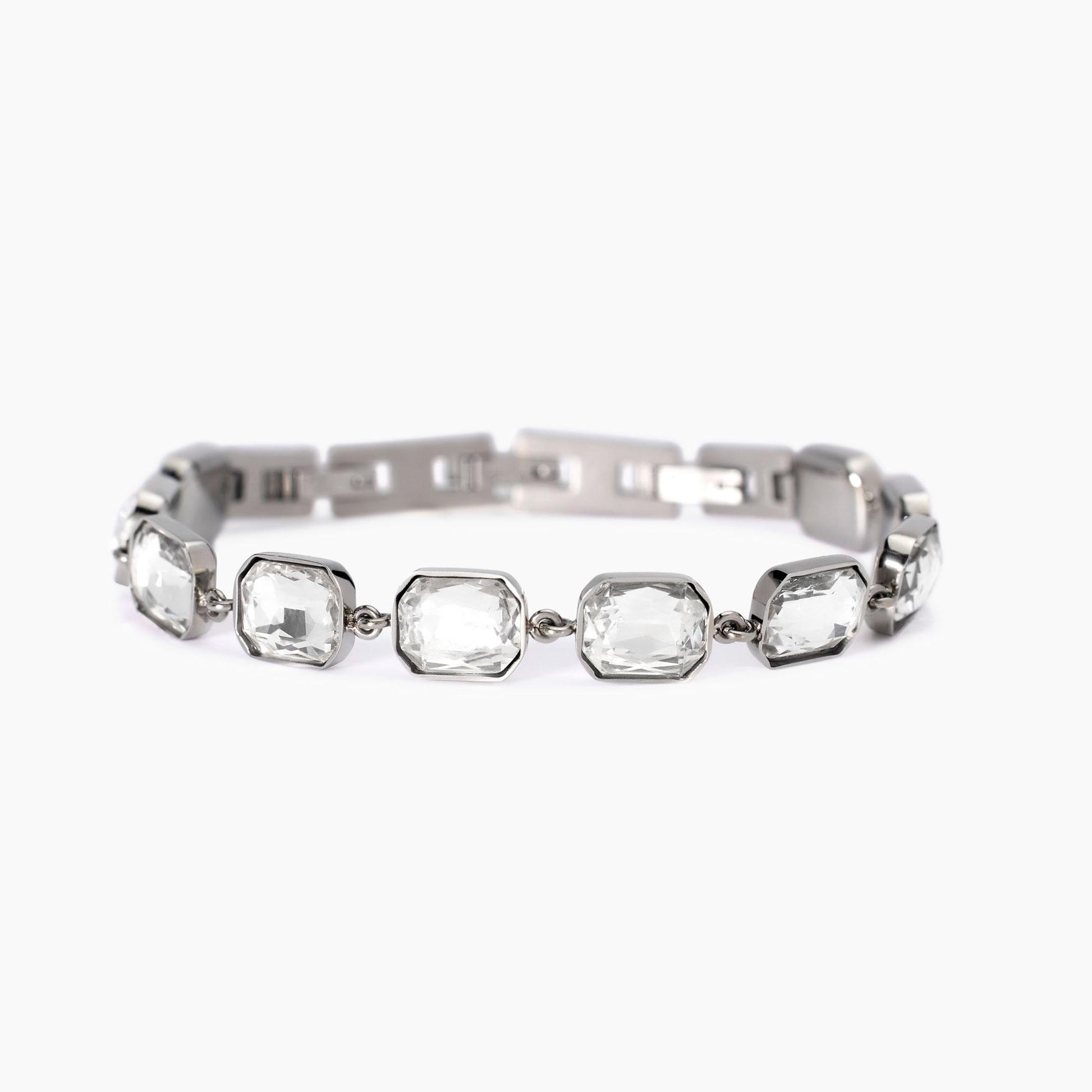 Bracciale Regolabile con Cristalli Bianchi | Cod. 831002