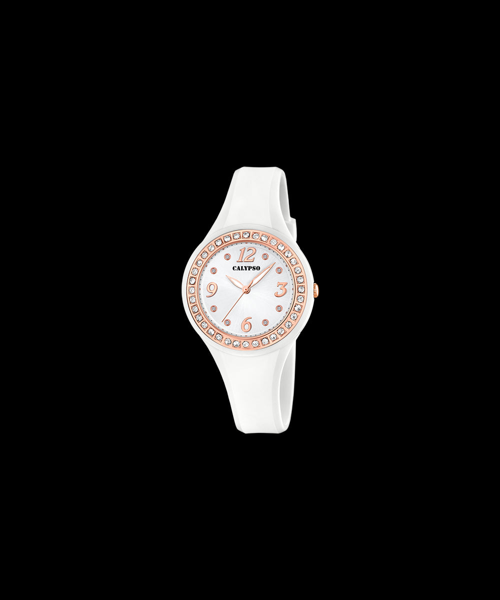 Orologio solo tempo donna bambina Calypso in gomma K5567/b